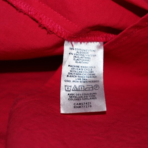 Ann Taylor | Pink Sleeveless Ruffle-Shoulder Top, Size S - Picture 9 of 9